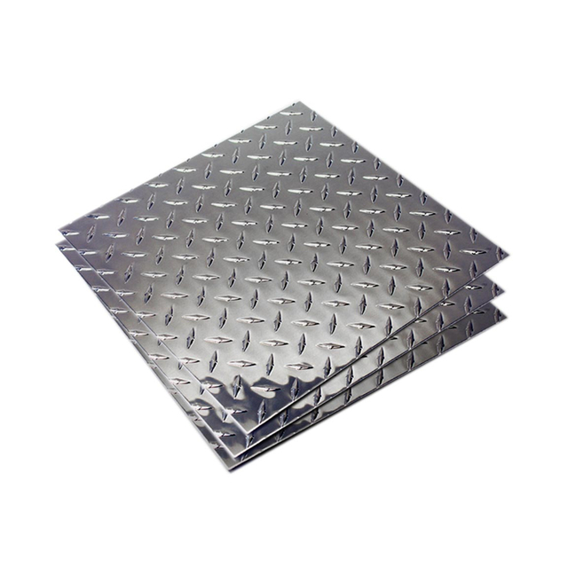 Aluminium-Diamant-Trittplatte 