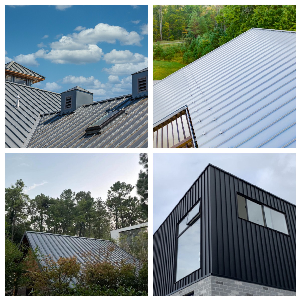 aluminum roofing and cladding