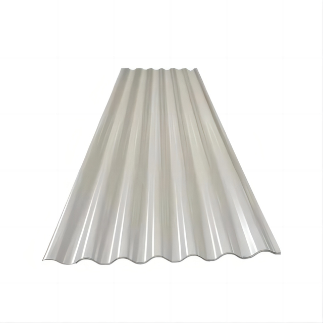 Feuilles de toiture en aluminium ondulé enduites de couleur