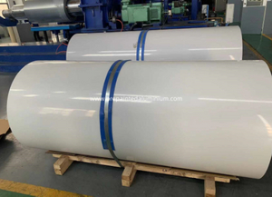 2500mm Width Pre-painted Aluminium Plate Super Wide Coating Aluminum Used For Truck Or Van Body