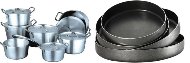 Cercle antiadhésif en aluminium/aluminium de 0,80 mm d'épaisseur pour la fabrication de pots (A1050 1060 1100 3003)