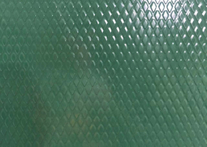Green Embossed aluminum sheet 