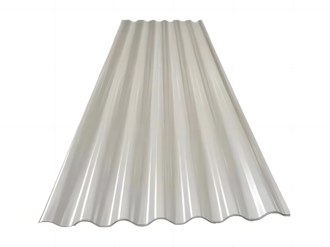 Lastra per copertura in alluminio ondulato rivestito di colore