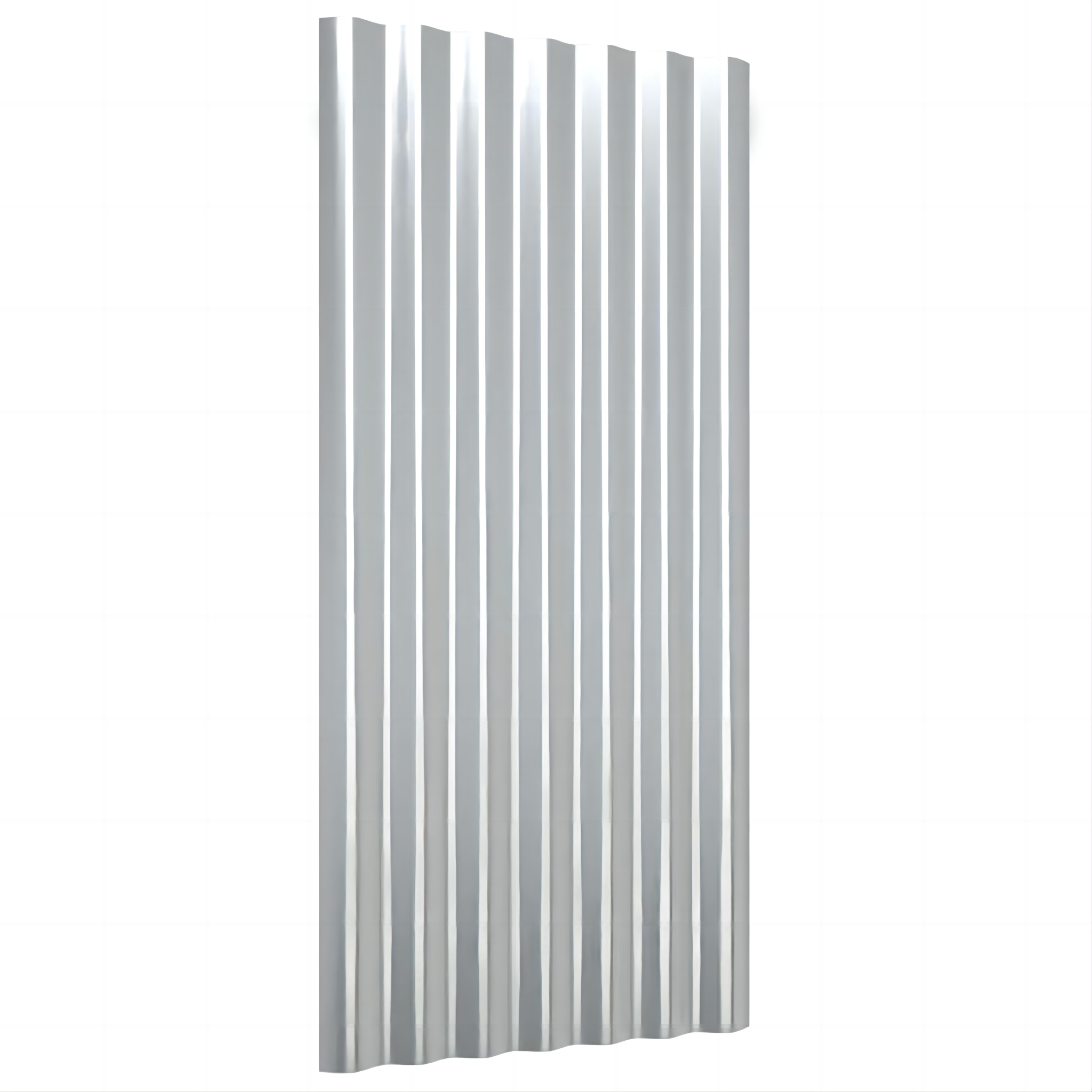 Silver Color Coated Corrugated Aluminum Roofing Sheet