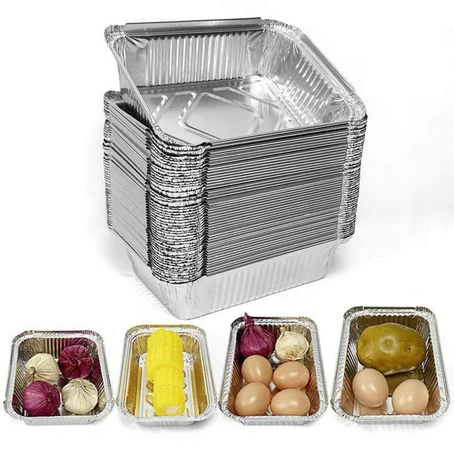 Papel de aluminio para contenedores de alimentos 
