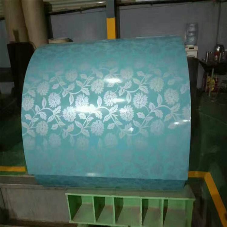 Aluminum Alloy 3005 Designed Pattern Painted Aluminum Coil Used For Building Exterior Decoration Panel