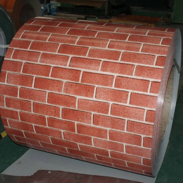 Aluminum Alloy 3005 Designed Pattern Painted Aluminum Coil Used For Building Exterior Decoration Panel