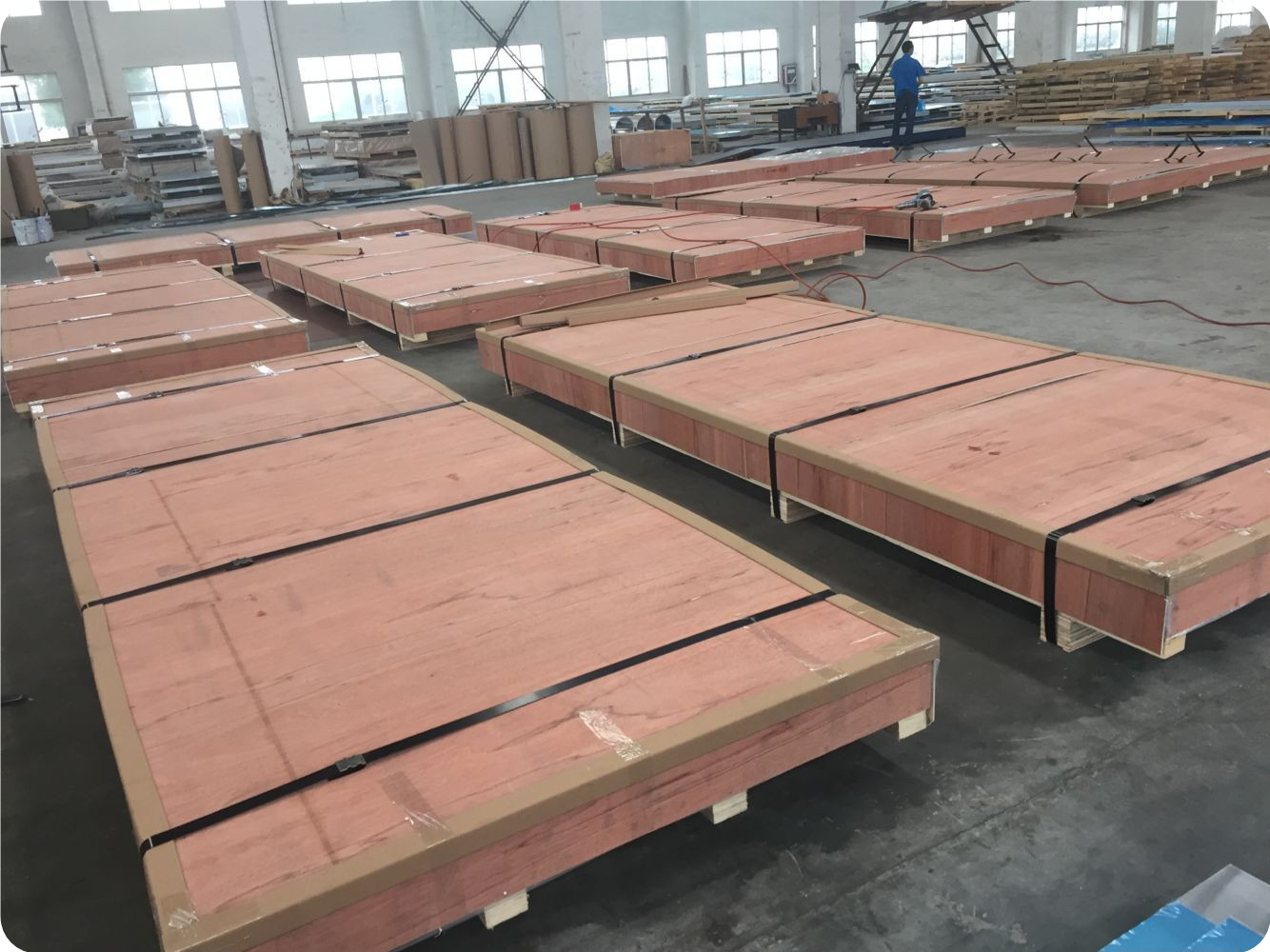 Color Coated Aluminum Sheet Packing