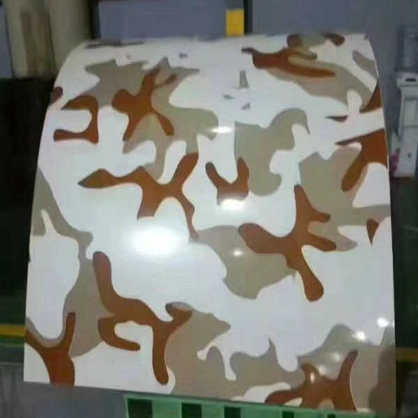 Aluminum Alloy 5052 Designed Camouflage Pattern Painted Aluminum Sheet Used For Truck Body Modification Plate