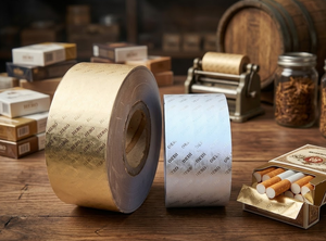 Alumiinifolio savukkeiden pakkaamiseen