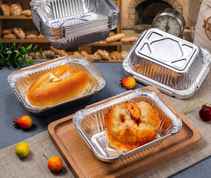 Suorakaiteen muotoinen alumiinifoliopannu