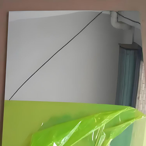 High - Reflectivity Polished Mirror Aluminium Sheet with Film Lamination