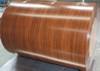 Aluminum Alloy 3105 Wood Designed Pattern Coating Aluminum Sheet Used For Roofing And Wall Panel