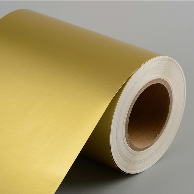 AA8011 Gift Box Packaging with 0.1mm/900mm Gold Custom Matte Aluminum Foil
