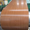 Alloy 3003 H24 Wood Designed Pattern Coating Aluminum Coil 24Ga X 48Inch Prepainted Aluminum Sheet For Building Facades