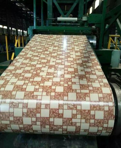 Aluminum Alloy 3005 Designed Pattern Painted Aluminum Coil Used For Building Exterior Decoration Panel
