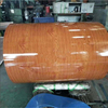Alloy 3003 H24 Wood Designed Pattern Coating Aluminum Coil 24Ga X 48Inch Prepainted Aluminum Sheet For Building Facades
