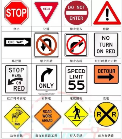 road signs