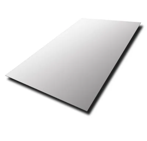 Satin aluminum finishes sheet