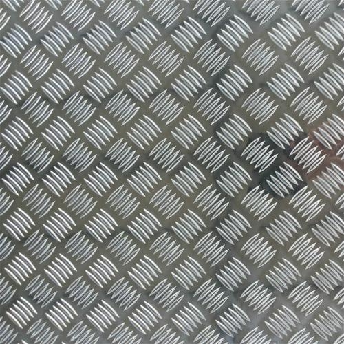 Stripe Texture Colour Coated Embossed Aluminium Sheet