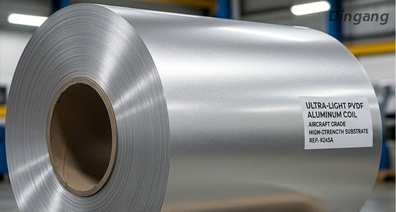  Ultra-Lightweight PVDF Coated Aluminum Coil | High Strength-to-Weight Substrate for Humanoid Robot Exoskeletons 