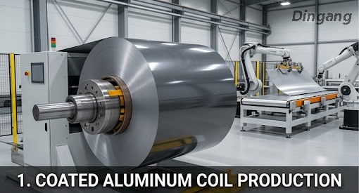  High-Aerodynamic Coated Aluminum Coil | Drag-Reducing Smooth Finish for eVTOL & Cargo Drone Skins 