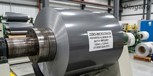 Zero-Microcrack Prepainted Aluminum Coil | OT-Bend Qualified Strip for Complex Stamping Components 