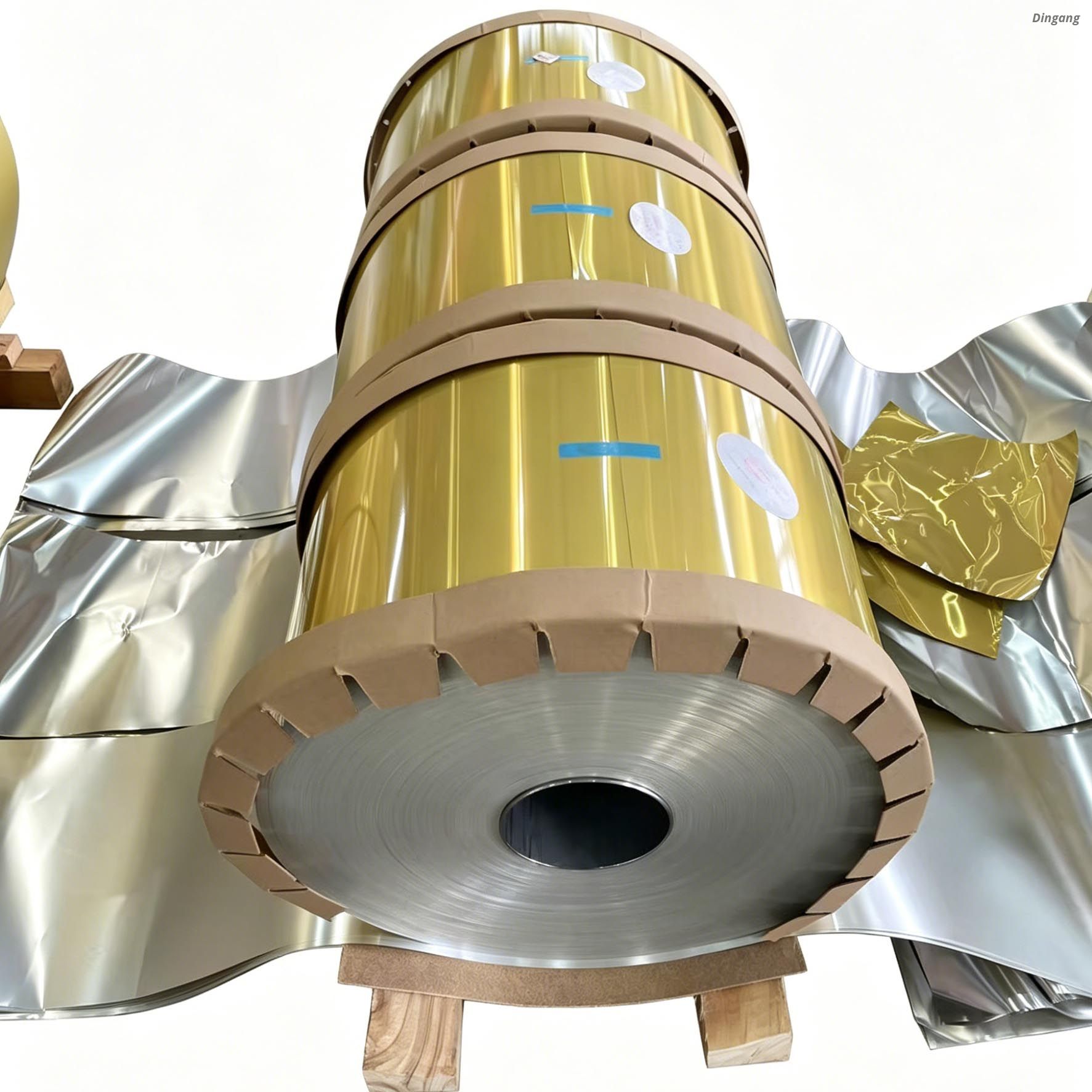 8011 O Lacquered Aluminum Foil Roll Gold/silver for Produce Alumumium Pet Food Container