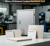 Stucco Embossed Coated Aluminum Coil | Anti-Scratch Textured Finish for Industrial Enclosures