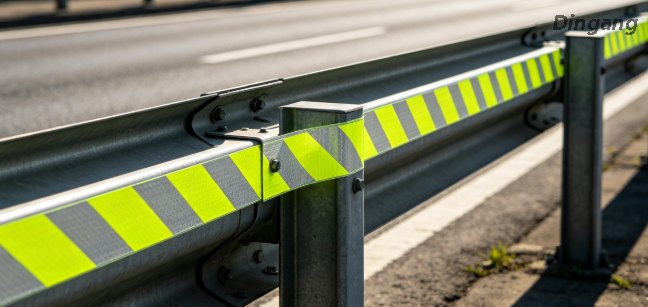 Traffic Fluorescent Warning Aluminum Strip 