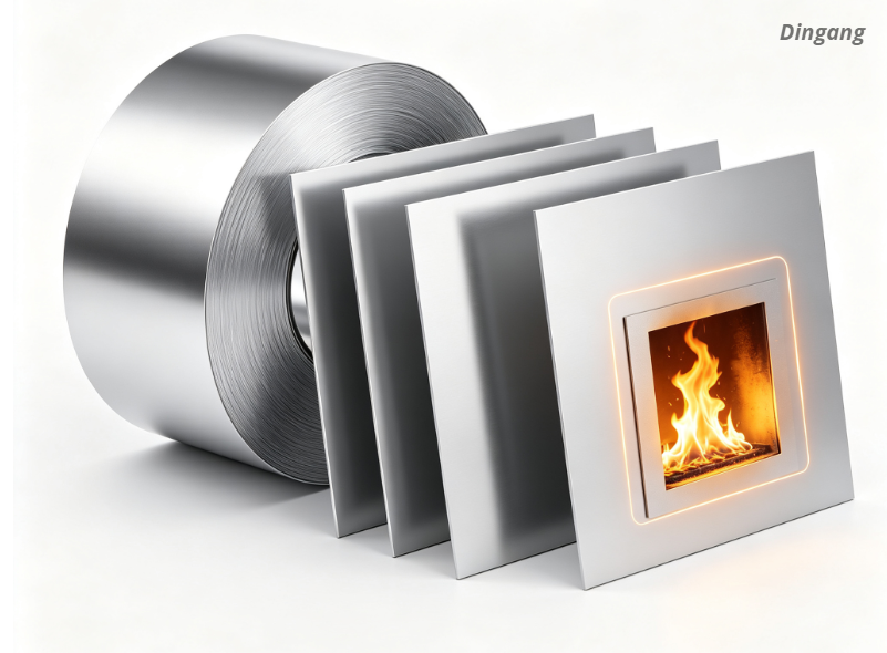 EN 13501-1 Class A1 Non-Combustible Coated Aluminum Coil for Public Infrastructure