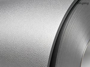 Double-Sided Embossed Double Coated Aluminum Coil