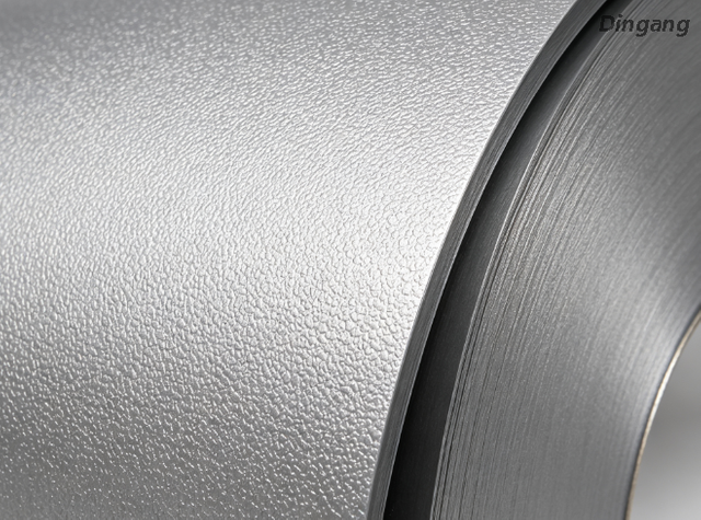 Double-Sided Embossed Double Coated Aluminum Coil