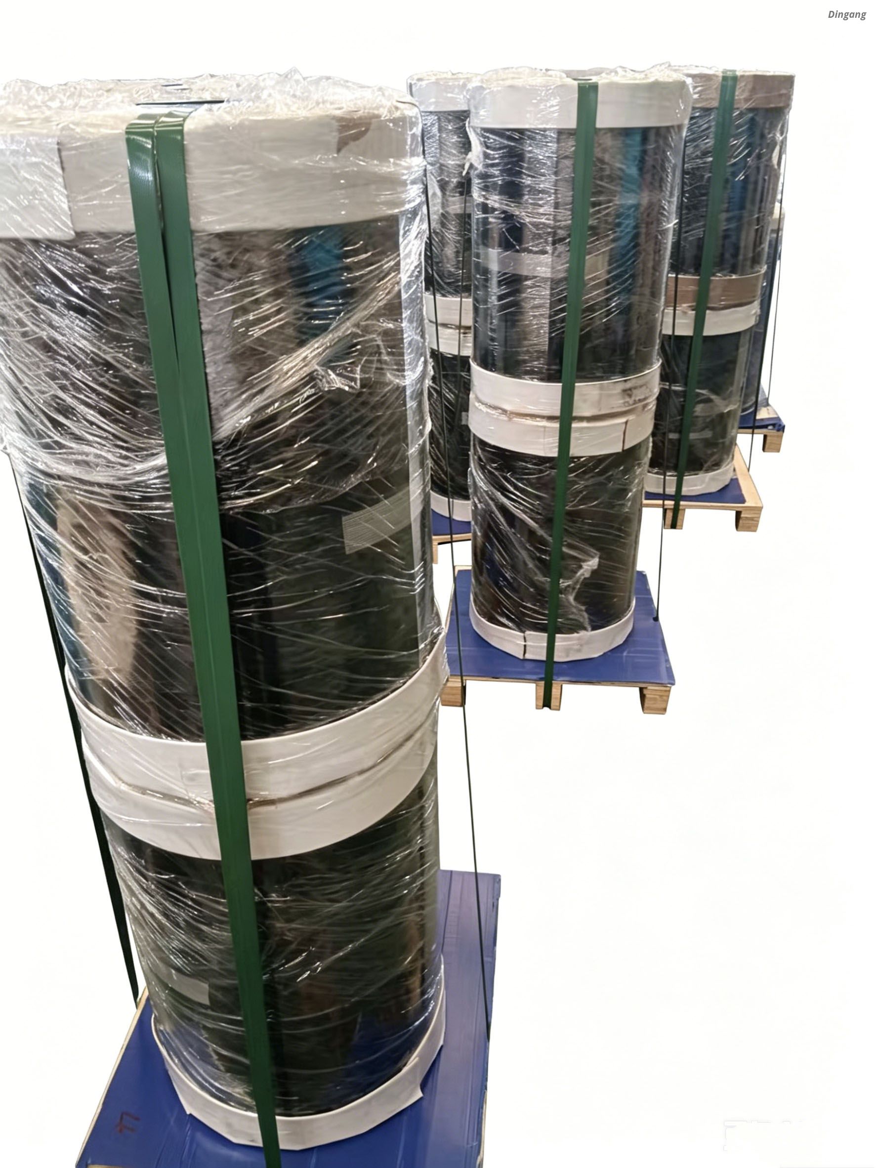 Black Painted Aluminum Trim Coil, 0.019" Gauge, 24" X 250', Smooth Finish for North America Construction