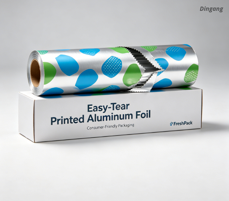 Easy-Tear Printed Aluminum Foil for Consumer-Friendly Packaging