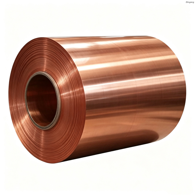 Metallic Copper Coated Aluminum Coil 1050 3003 - Polyester/PVDF Color Coated Aluminum Sheet