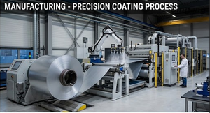 Ultra-Low Optical Reflection Coated Aluminum Coil | Non-Glare Surface for Airport Control Towers & Runway Enclosures