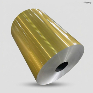 Food Grade Gold Lacquered 8011 O Aluminum Foil Rolls for Disposable Meal Boxes