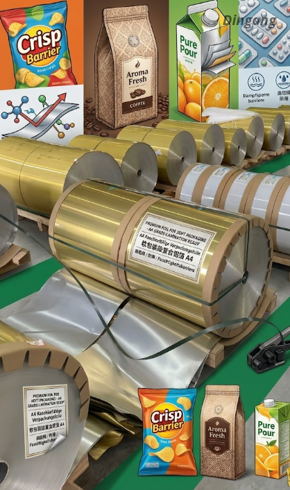 Custom Printed Aluminum Foil for Flexible Packaging Solutions