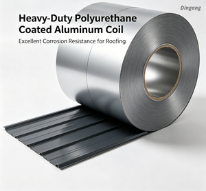 Heavy-Duty Polyurethane Coated Aluminum Coil | Excellent Corrosion Resistance for Roofing
