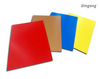 PE PVDF Color Aluminum Sheet Prepainted Flat Aluminum Plate for Ceiling Advertising Sign Roof Wall Panel