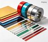 Custom RAL Color Coating Aluminum Prepainted Aluminum Coil Sheet Strip for Construction Decoration Roller Shutter