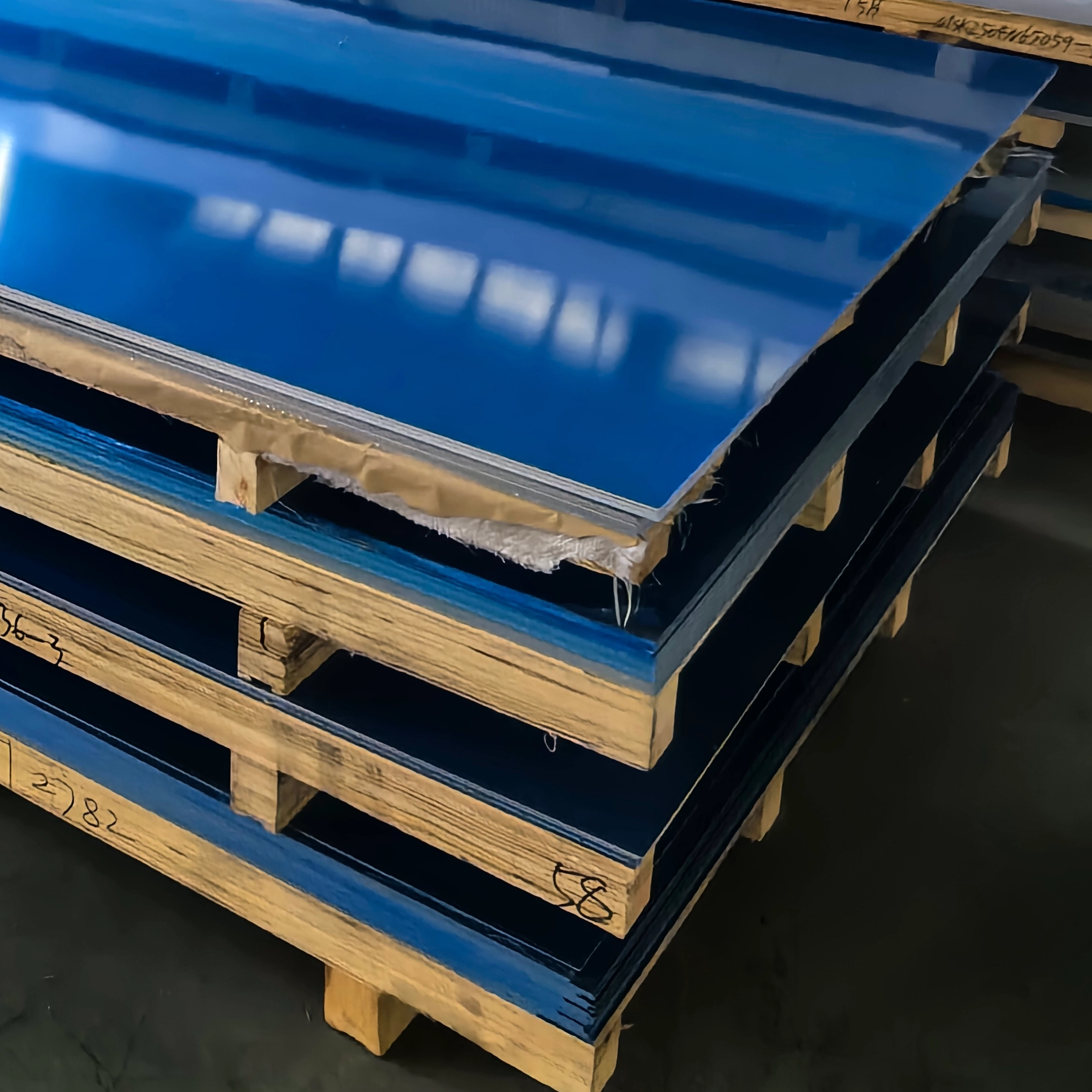 1100 H14 0.6mm Color Coated Aluminum Sheet