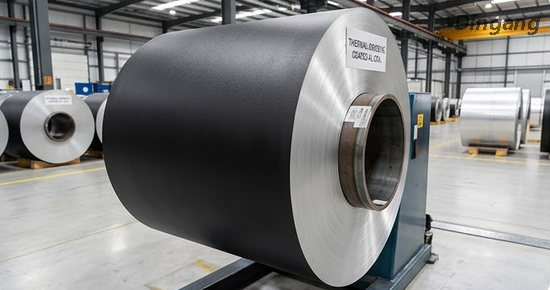  Bobina in alluminio rivestita ad alta emissivit&agrave; termica | Rivestimento per la dissipazione del calore per armadi server in alluminio raffreddati a liquido 