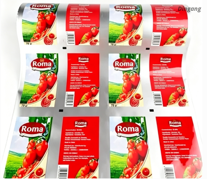 Printed Foil for Professional Condiment Sachet Packaging