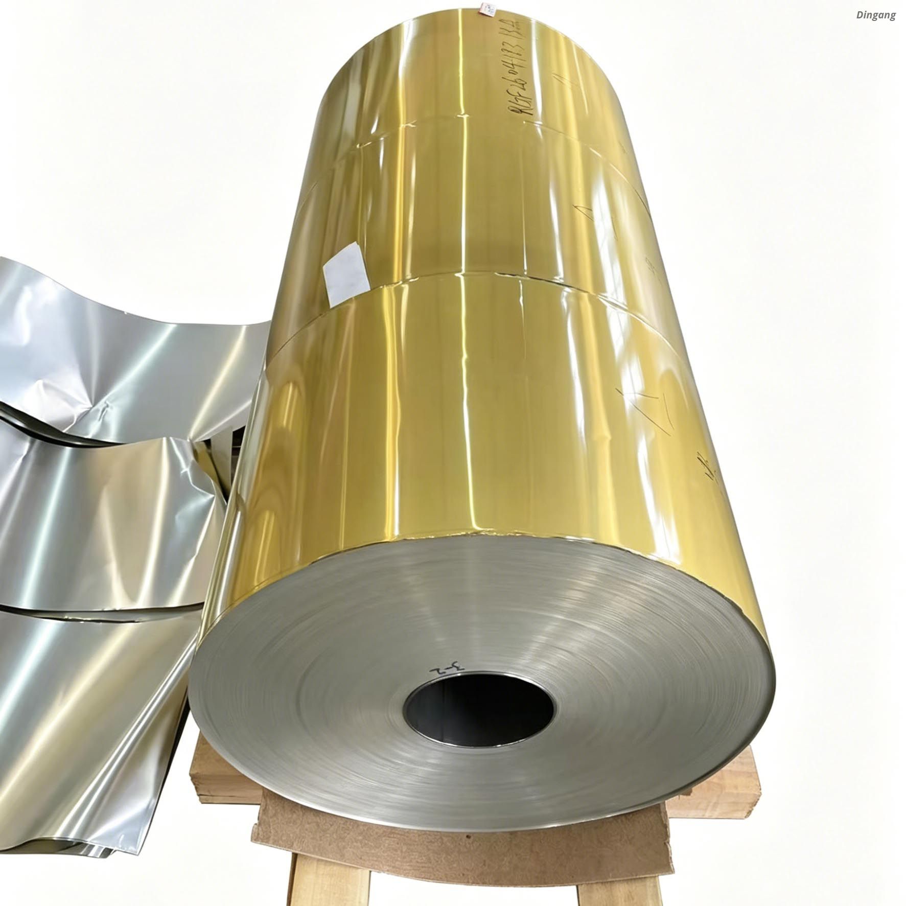 8011 O Lacquered Aluminum Foil Roll Gold/silver for Produce Alumumium Pet Food Container