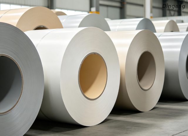 Low Gloss Anti-Yellowing PE Coated Aluminum Coil, Dull Finish Pre-Painted Aluminum Roll for Indoor Building Decoration & Cabinet Aluminum Panel