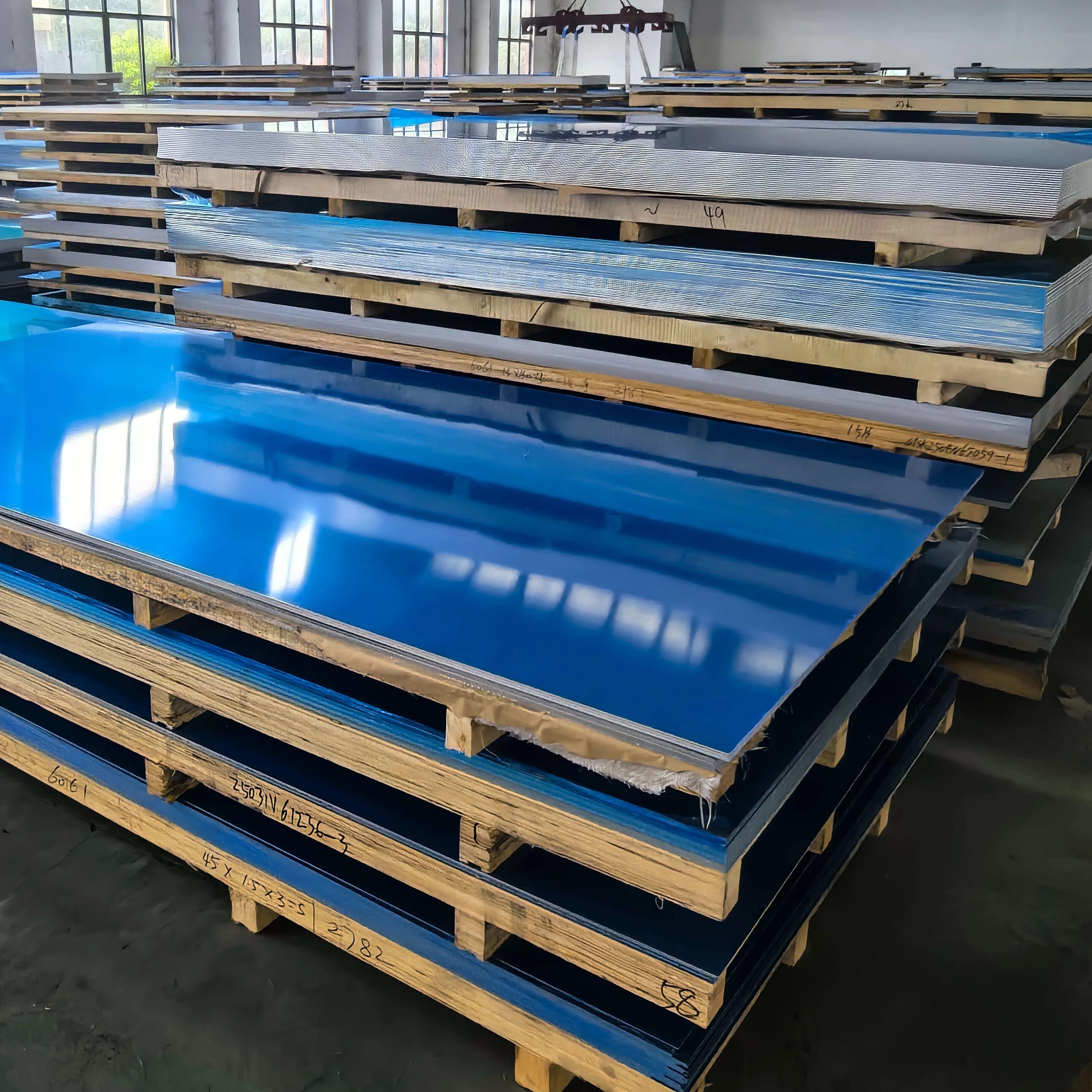 3003 H24 0.5mm Color Coated Aluminum Sheet 