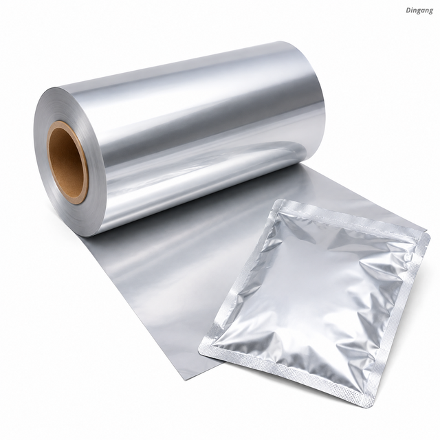Flexible Aluminium Plastic Barrier Film for Vacuum Storage & Aroma Retention Packaging