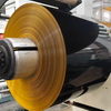 Prepainted Aluminum Sheet Coil High Glossy Black 1200mm Feeding Width To 1160mm Effective Width for Metal Roof
